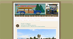 Desktop Screenshot of fordscottages.com